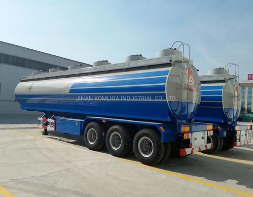 Requête personnalisée de réservoir de carburant de remorque pour camions extincteur 2 unités par remorque