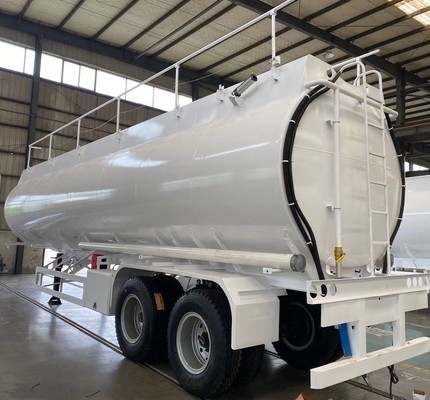 7000-8000 mm Base routière réservoir de carburant semi-remorque avec support de pièces détachées techniques