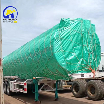 3 essieux 42000L 45000 50000 litres Cisterne à carburant Semi-remorque pour le transport de carburant