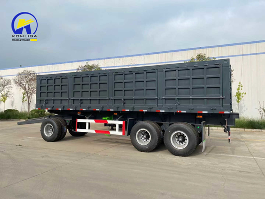 3 essieux 20 tonnes 25 tonnes 30 tonnes camion plein remorque avec 12 unités numéro de pneu et vanne Wabco