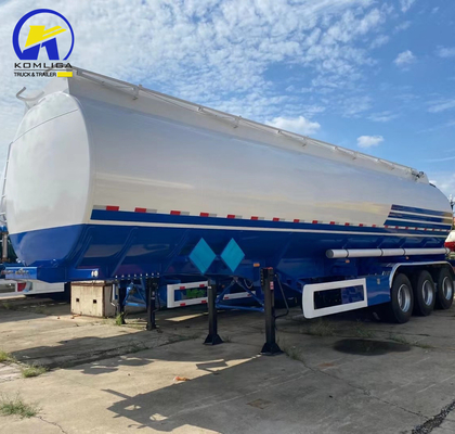 Trailers à réservoir de carburant en aluminium de 40 mètres cubes à 3 essieux certifiés par le CCG pour les besoins africains