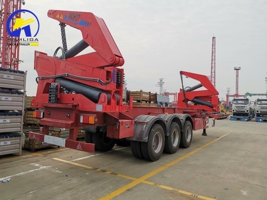 3 essieux 37 tonnes élévateur latéral/chargeur conteneur élévateur semi-remorque sur demande