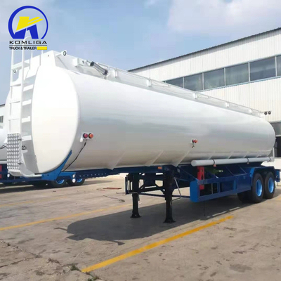 Charge légère 2/3 /4 Axle Aluminium Huile brute Benzine Benzine Diesel Eau huile comestible Réservoir de carburant Cisterne Semi-remorque