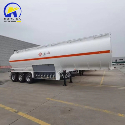 3 essieux 40000L réservoir de carburant huile essence pétrole brut semi-remorque avec système de freinage