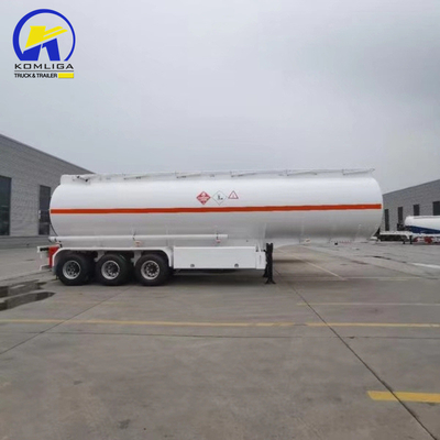 3 essieux 40000L réservoir de carburant huile essence pétrole brut semi-remorque avec système de freinage