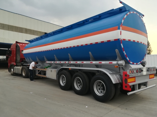40000 42000 45000 Litres 40 45cbm Diesel aluminium acier carbone réservoir de carburant / réservoir d'huile / semi-remorque