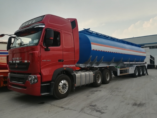 40000 42000 45000 Litres 40 45cbm Diesel aluminium acier carbone réservoir de carburant / réservoir d'huile / semi-remorque