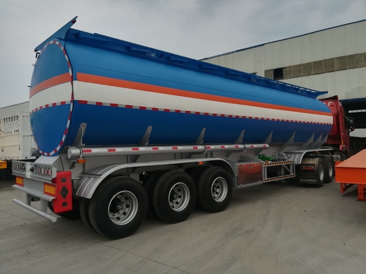 40000 42000 45000 Litres 40 45cbm Diesel aluminium acier carbone réservoir de carburant / réservoir d'huile / semi-remorque