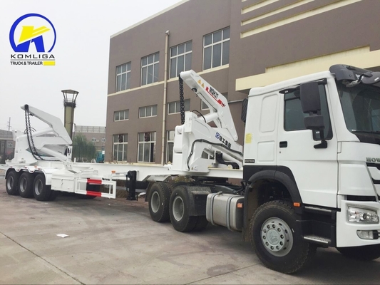 37 tonnes Base routière 7000-8000 mm Side Lifter Semi-remorque avec une capacité de chargement de 30-100 t