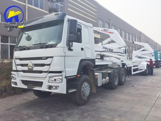 37 tonnes Base routière 7000-8000 mm Side Lifter Semi-remorque avec une capacité de chargement de 30-100 t
