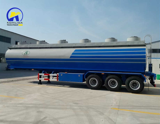 Réservoirs de carburant à trois essieux semi-remorque pour le transport de carburant