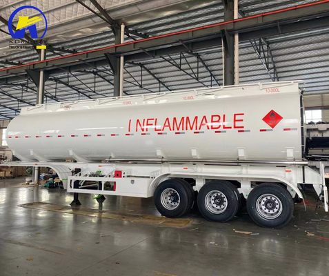 2/3, réservoir de carburant à huile lourde, semi-remorque pour tracteur, camion, allée en aluminium et boîte à outils