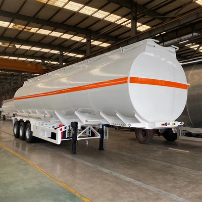 3 essieux à remorque Suspension 45000/50000L Huile de carburant Huile d'essence Cisterne semi-camion Tracteur remorques