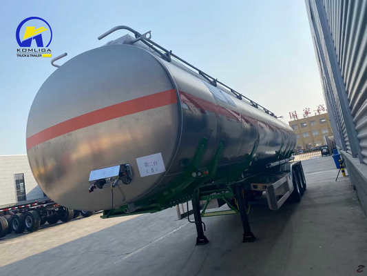 3 essieux 4 essieux réservoir de carburant semi-remorque pour le transport de pétrole conception de suspension bogie