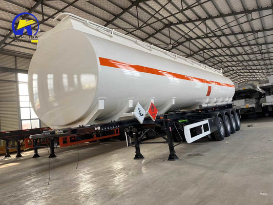 3 essieux 4 essieux réservoir de carburant semi-remorque pour le transport de pétrole conception de suspension bogie