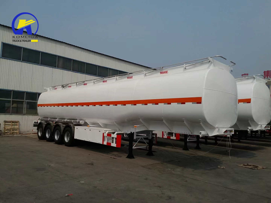 3 essieux 4 essieux réservoir de carburant semi-remorque pour le transport de pétrole conception de suspension bogie