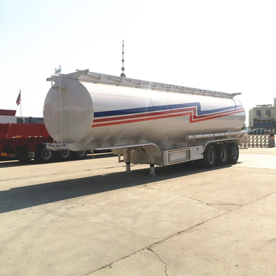 11500x2500x3900mm Tanker à carburant à plat Semi-remorque pour le transport de carburant