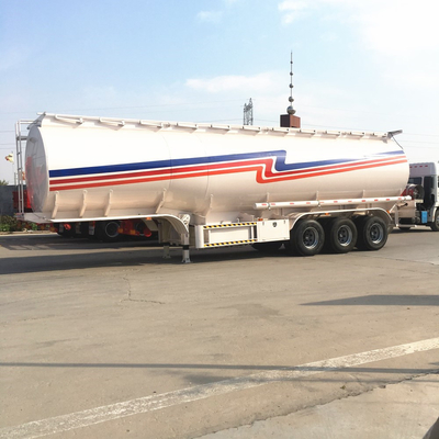 11500x2500x3900mm Tanker à carburant à plat Semi-remorque pour le transport de carburant