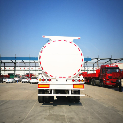 11500x2500x3900mm Tanker à carburant à plat Semi-remorque pour le transport de carburant