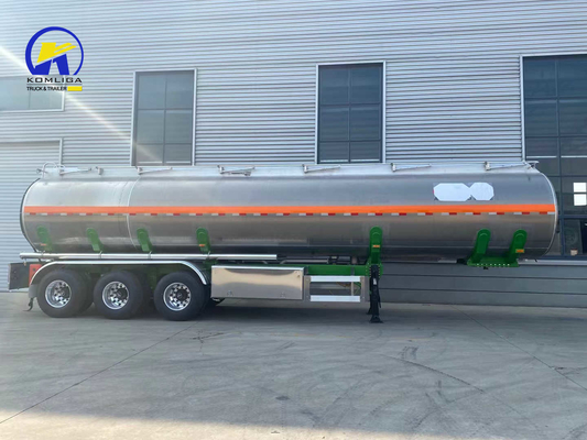 36000L/42000L/43000L Réservoir pneumatique à roues/semi-remorque à pétrole/carburant
