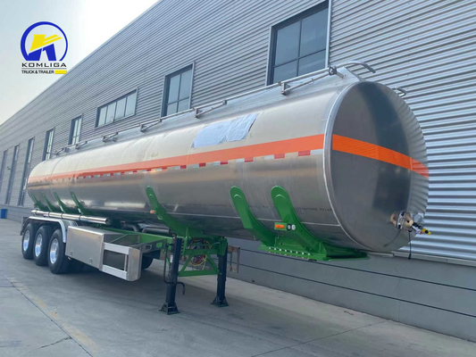 36000L/42000L/43000L Réservoir pneumatique à roues/semi-remorque à pétrole/carburant