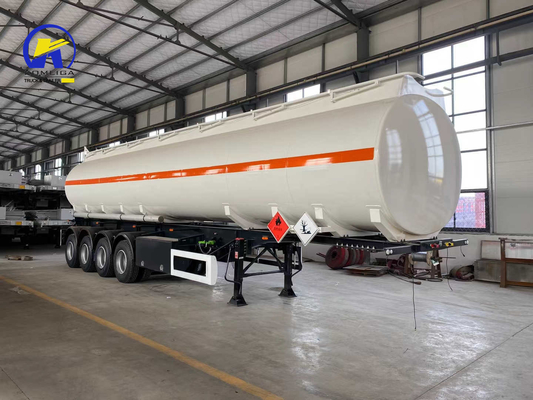 Vendez directement 3 essieux réservoir d'huile Feul camion-citerne remorque avec 1820mm bande de roulement