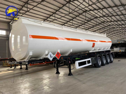 Vendez directement 3 essieux réservoir d'huile Feul camion-citerne remorque avec 1820mm bande de roulement