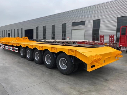 Trailers à 3 axes, 4 axes, cou de poule et 5 100 tonnes