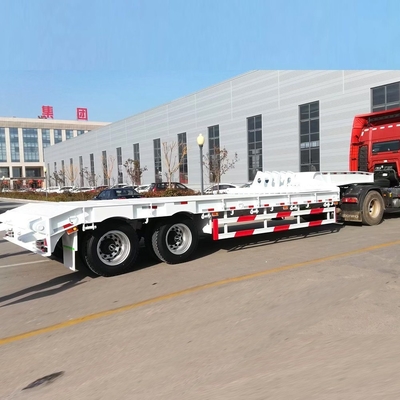 Multi-essieu 50 tonnes 60 tonnes Semi-baisse basse voiture avec Jost 2,0 ou 3,5 pouces King Pin