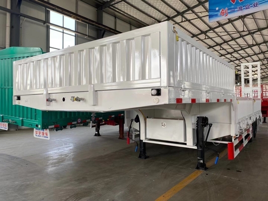 Appareil à roues avec rampe latérale Lowboy Semi-trailer LED Light Extincteur d'incendie
