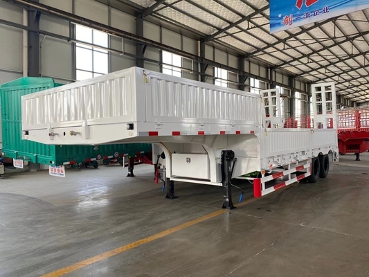 Appareil à roues avec rampe latérale Lowboy Semi-trailer LED Light Extincteur d'incendie