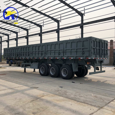 Boîte à outils à une pièce 1m * 0,5m * 0,5m Sinotruk Heavy Trailer 3 axes 80t Cargo Semi-trailer