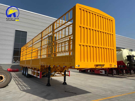 Suspension de type bras croisé HOWO Truck Fence Cargo Semi-remorque avec système de suspension