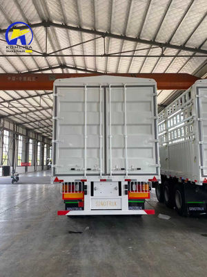 Sinotruk HOWO 3 essieux 4 essieux Semi-remorque à plat à bras croisés