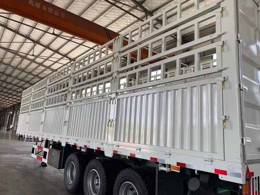 Sinotruk HOWO 3 essieux 4 essieux Semi-remorque à plat à bras croisés
