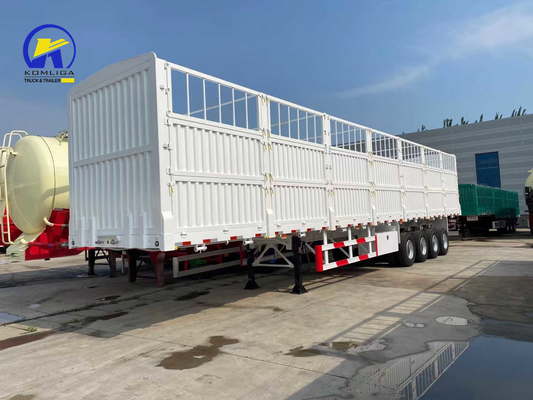 Sinotruk HOWO 3 essieux 4 essieux Semi-remorque à plat à bras croisés