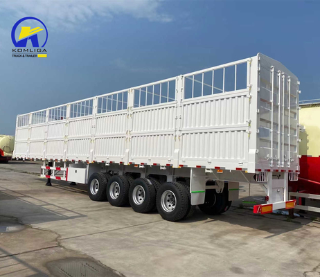 Sinotruk HOWO 3 essieux 4 essieux Semi-remorque à plat à bras croisés
