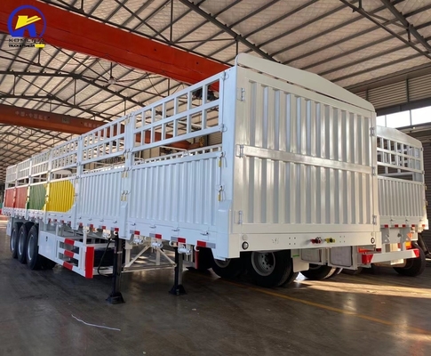 Une remorque de semi-camion en bon état avec une vanne Wabco et une roue de 7000-8000 mm