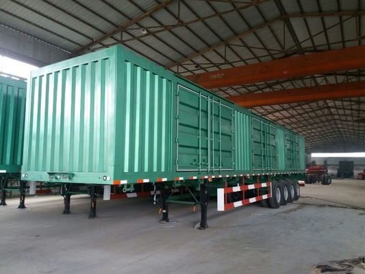 Système de freinage antiblocage ABS 3 essieux 4 essieux Box type semi-remorque avec porte convertible