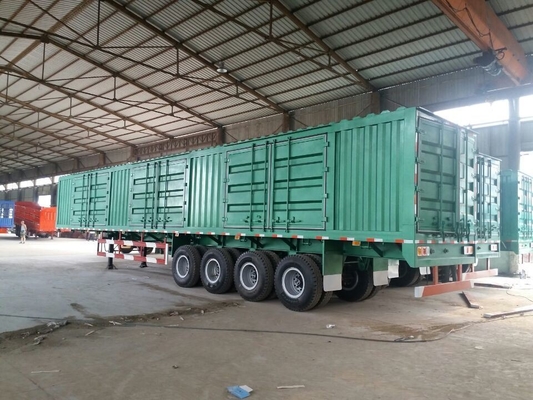 Système de freinage antiblocage ABS 3 essieux 4 essieux Box type semi-remorque avec porte convertible