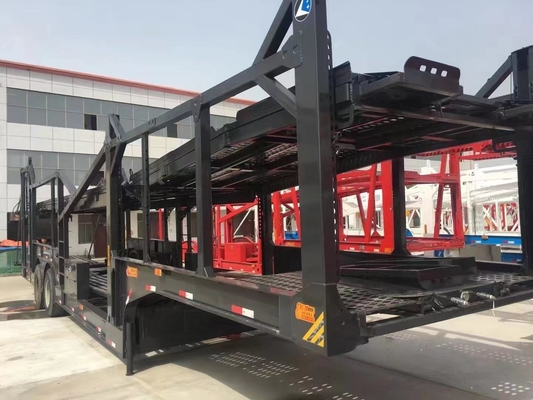Trailers semi-remorques de capacité de charge de 80 tonnes pour l'Asie centrale