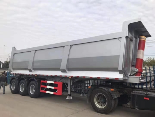 3 voies 35m3 40m3 45m3 Dumpper Dump Trailer Tipper pour le Kenya et faible coût de maintenance