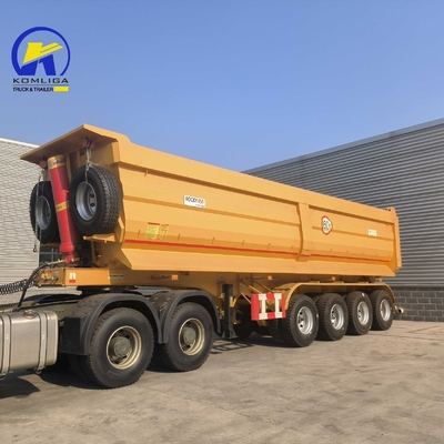 3 essieux 4 essieux remorque à décharge camion remorque à bascule avec 9.00-22.5/8.00-20/8.5-20China Rim