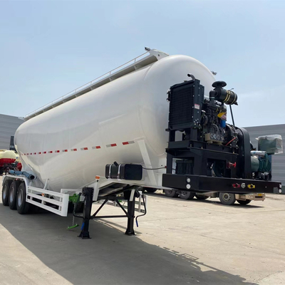 3 axes Cimc Cement Bulker Trailer avec 35m3 40m3 45m3 capacité et 2 routeurs de pneus de rechange
