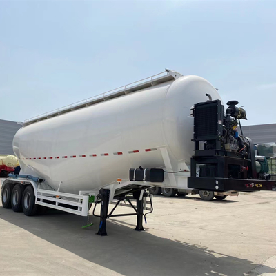 3 axes Cimc Cement Bulker Trailer avec 35m3 40m3 45m3 capacité et 2 routeurs de pneus de rechange
