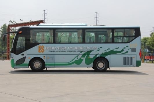 Transmission manuelle 2023 40 sièges Autobus Rhd LHD pour l'Afrique Ouganda Zimbabwe Zambie