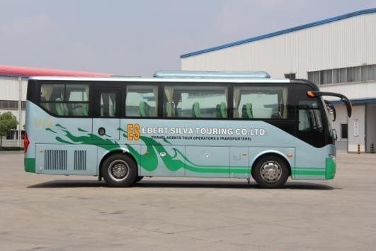Transmission manuelle 2023 40 sièges Autobus Rhd LHD pour l'Afrique Ouganda Zimbabwe Zambie