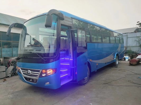 Autobus d'occasion de 60 places avec certification CCC et structure à deux étages