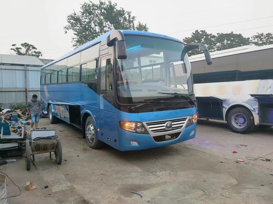 Autobus d'occasion de 60 places avec certification CCC et structure à deux étages