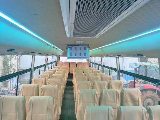 Autobus d'occasion de 60 places avec certification CCC et structure à deux étages